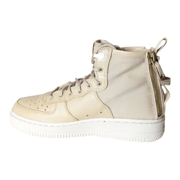 NIKE Air Force 1 Mid "Mushroom" Sneakers Size 5.5Y/W7 - Picture 7 of 9